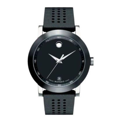 Movado MW-0606507 Black Rubber Strap Men Watch